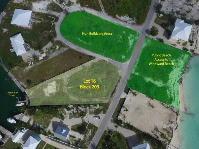 MLS# 55636 Lot 16, Blk 203, Treasure Cay Abaco