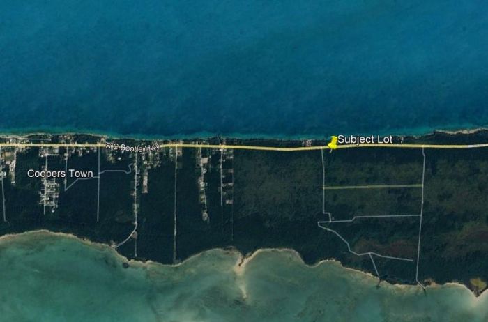 MLS# 56024 Abaco Lot Coopers Town Abaco