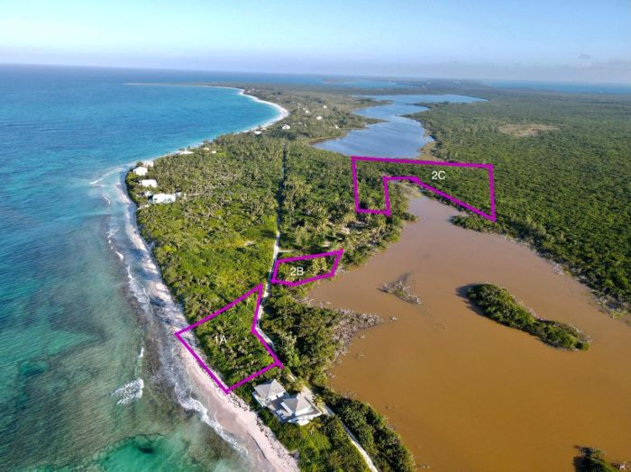 MLS# 59748 BEACHFRONT LOT 1A Double Bay Eleuthera