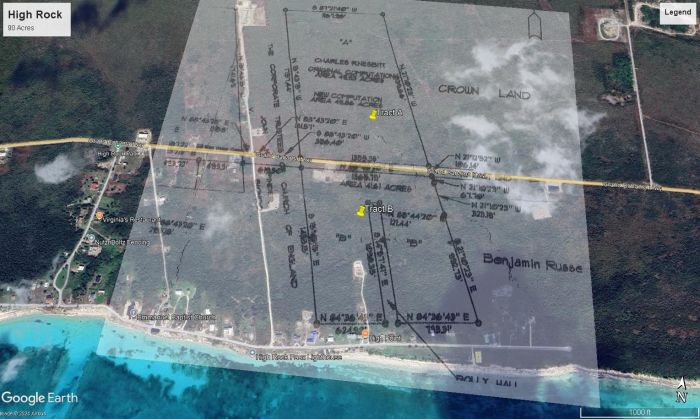 MLS# 60521 90 Acres Tract  Grand Bahama/Freeport