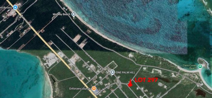 MLS# 61016 Lot 297 Cigatoo Governor's Harbour Eleuthera