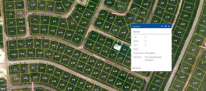 MLS# 61487 Prime Duplex Lot Devonshire Grand Bahama/Freeport