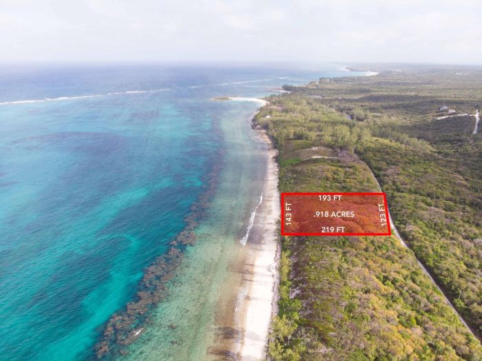 MLS# 62313 Lot B18, Cigatoo Est Governor's Harbour Eleuthera