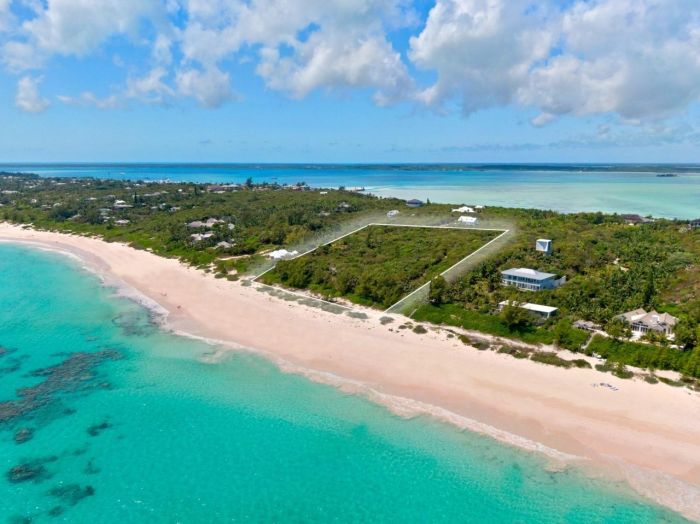 MLS# 62520 Beach Front Acreage Harbour Island Eleuthera