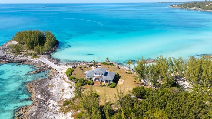 MLS# 63495 Beach Front Estate Rainbow Bay Eleuthera