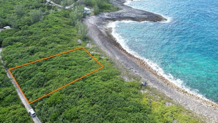 MLS# 63720 Ocean Front Lot Rainbow Bay Eleuthera
