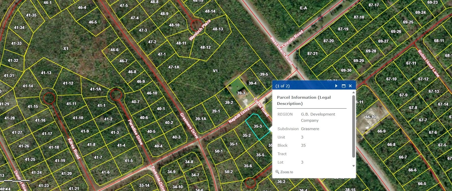 MLS# 66036 Single Family Lot Lucaya Grand Bahama/Freeport