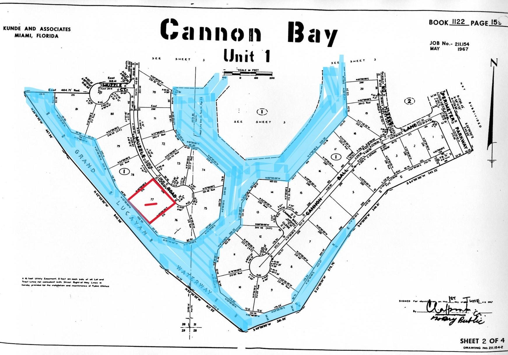 MLS# 66702 Multi Family Lot Canon Bay Grand Bahama/Freeport